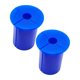thumbnail image 2 of Kit de 2 piezas para enrutamiento de cables, montaje de cables de silicona, protección de cables, ojales de pared Azul, 2 of 9