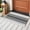 Gray, variant on Purple Ombre Stripe Runner Rug 2x6 FT, Non Slip Hallway Rugs, Farmhouse Striped Gradient Washable Soft Floor Carpet Non-Shedding Throw Runner Carpet Long Rug for Entryway Kitchen Bedside Sliding Door