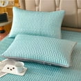 thumbnail image 2 of Cool Feeling Silk Cooler Solid Colour Pillowcase Bed Student Dormitory Double Bed Pillowcase, 2 of 7
