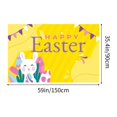 thumbnail image 3 of weibbin Easter Decoration - Easter Banners Decorative Photos Backgrounds Easter Decorations Activities Outdoor Party Supplies for Home, Garden, Room, Door, 3 of 6