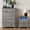 Tall 6 drawer dresser + 1pc nightstand(19.7"W), variant on Holliwill 3pcs Dresser Nightstands Set, Farmhouse Bedroom Set, Wide 8 Drawer Dresser and 2 Drawer Nightstand with Open Shelf & Charging Station, Chest of Drawers for Bedroom, Grey