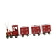 thumbnail image 5 of Tren pequeño de madera para Navidad, adorno de tren artesanal, estatua, regalo, decoración navideña, tren para el hogar, escritorio, fiesta,, 5 of 9