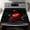 Cherry, variant on Stove Top Cover for Electric Stove 28.35x20.47in, Anti-Slip Heat Resistant Stove Cover Board with Cherry Water Splash Design, Expand Counter Space Glass Cooktop Protector Kitchen Mat