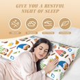 thumbnail image 2 of Yiaed Body Pillow Cover, Ultra Soft Microfiber Pillowcases, Breathable Long Pillow Case, Envelope Closure-Barbecue Gnomes (20x54 inch)（Pillow core not included）, 2 of 5
