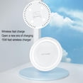 thumbnail image 3 of Topumt 15W Wireless Charging Pad Compatible for Samsung Galaxy S21/S20/S20+ and More, 3 of 8