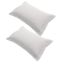 4-Piece Queen Pillowcase Set with Zipper Covers for Bedroom and Couch, Individual Sham Pillow Covers