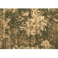thumbnail image 1 of Ahgly Company Indoor Rectangle Abstract Brown Contemporary Area Rugs, 2' x 5', 1 of 4