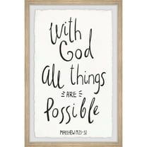 Marmont Hill All Is Possible Framed Painting Print