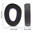 thumbnail image 5 of Ear Cushions Set Comfortable Memory Foam Ear Cushions Headphone Cushions Replacement Comfortable for Headphone GSP300, 5 of 8