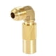 thumbnail image 5 of Eigraketly Conector de tanque de Conexión rápida 9/16 a 5/8 Conector de tanque de propano Adaptador de conexión de latón para estufa carpas, 5 of 6