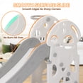 thumbnail image 3 of Kids Slide Toddler Slide, Play Climber Slide for Toddlers Age 1 to 6 Years with Basketball Hoop, Ideal Gift for Boys and Girls Indoor, 3 of 8