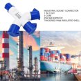 thumbnail image 4 of Industrial Plug Socket 1 in 3 Out 3 Core IP44 Waterproof Multifunctional Socket Connector 16A 220?250V, 4 of 5