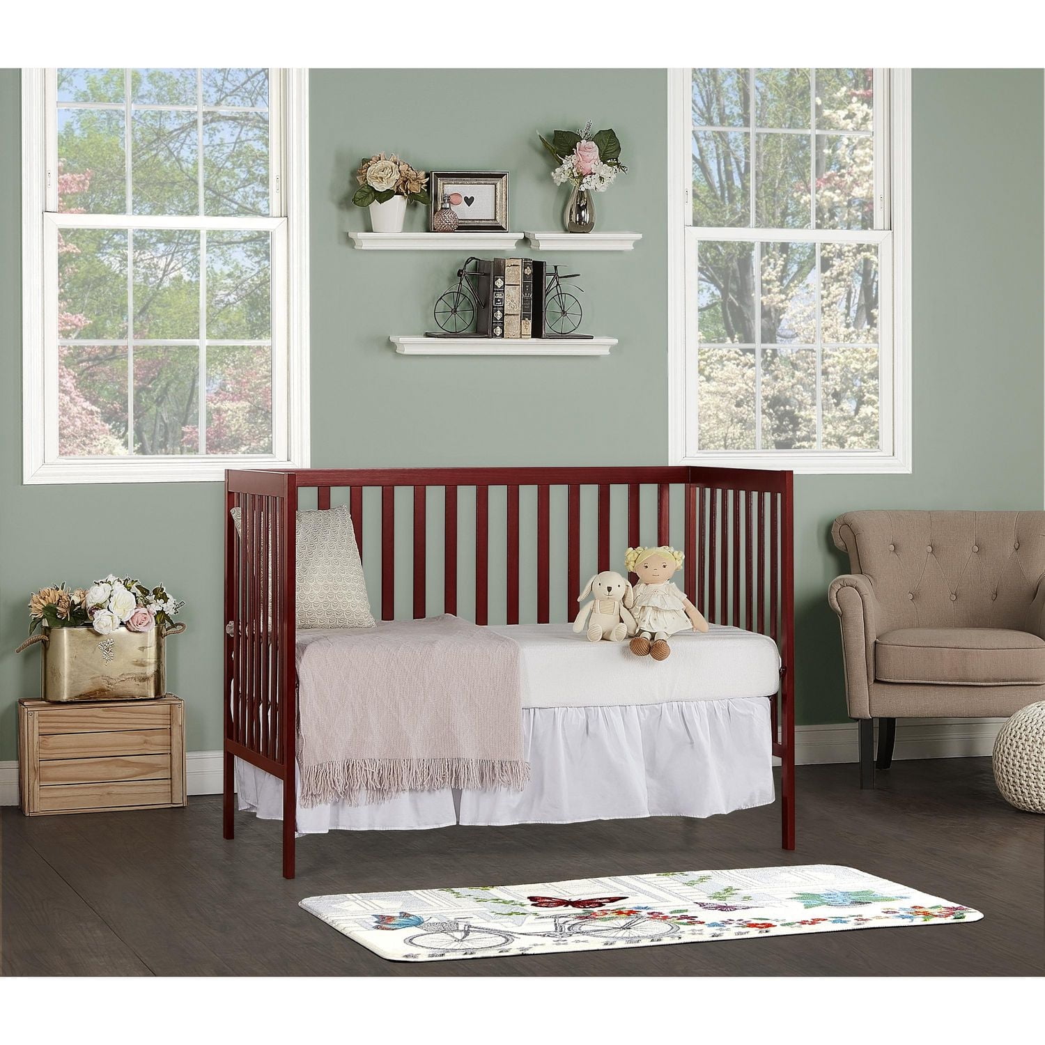 Dream On Me Synergy 5-in-1 Convertible Crib, Model #657