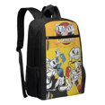 thumbnail image 2 of Cuphead Backpack Shoulders Daypack Student School Bag Satchel Bookbag Outdoor Casual Laptop Rucksack Knapsack 17 inch, 2 of 6