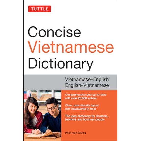 Pre-Owned Tuttle Concise Vietnamese Dictionary: Vietnamese-English English-Vietnamese (Paperback) 0804843996 9780804843997
