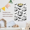 thumbnail image 5 of ZHANZZK Halloween Funny Ghost Bat Clipboard Hardboard Wood Nursing Clip Board and Pull for Standard A4 Letter 13x9 inches, 5 of 5