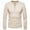 Beige, variant on Fall Shirts for Men Solid Color Slim Casual Pullover Long Sleeve Shirt Blouse