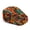 Retro Tribal Geometric Pattern, variant on Chririnla Halloween Newsboy Forward Hat with Skull Rose Pattern, Soft Polyester Mens Flat Beret Cap for Travel Outdoor Camping