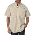 thumbnail image 2 of Columbia Performance Fishing Shirt, Soft Cotton Poplin, Fly Box Pockets, Rod Holder Loop, 2 of 2