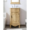 thumbnail image 3 of Elegant Kitchen and Bath 24 inch Single Bathroom vanity in Antique Beige, 3 of 13
