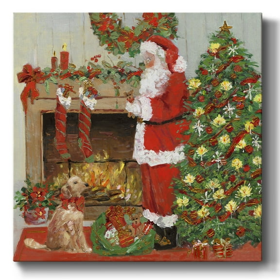 Santa's Helper- Gallery Wrapped Canvas