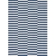 thumbnail image 2 of Rugs.com Georgia Collection Rug – 6' x 9' Navy Blue Flatweave Rug Perfect For Living Rooms, Large Dining Rooms, Open Floorplans, 2 of 9