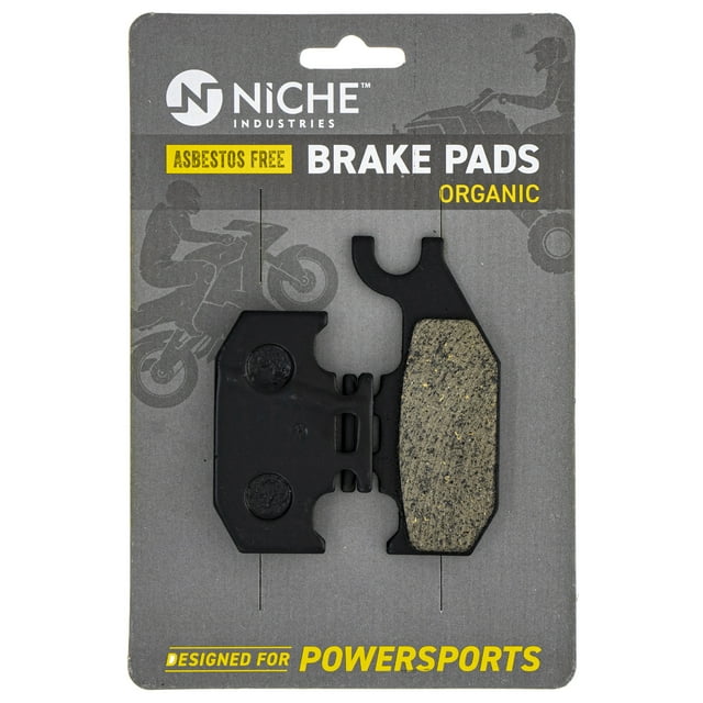 Niche Brake Pad Set Can-Am Outlander Maverick Front Left Rear Organic 705600350 519-KPA2294D