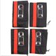 thumbnail image 3 of 4 unids/set 210D cubiertas de neumáticos de repuesto de poliéster bolsas de almacenamiento con asa aptas para neumáticos de 16 "-18" de diámetro-negro/rojo oso de fresa  Electrónica, 3 of 5