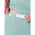 thumbnail image 5 of DARING DIVA Women's Nursing Modal Short Sleeves Postpartum Pajama Sets M Green, 5 of 7