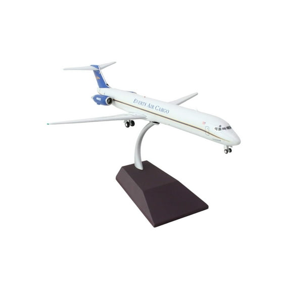 McDonnell Douglas MD-88 Commercial Aircraft "Everts Air Cargo" White w/Blue 1/200 Die Cast Model Airplane by GeminiJets