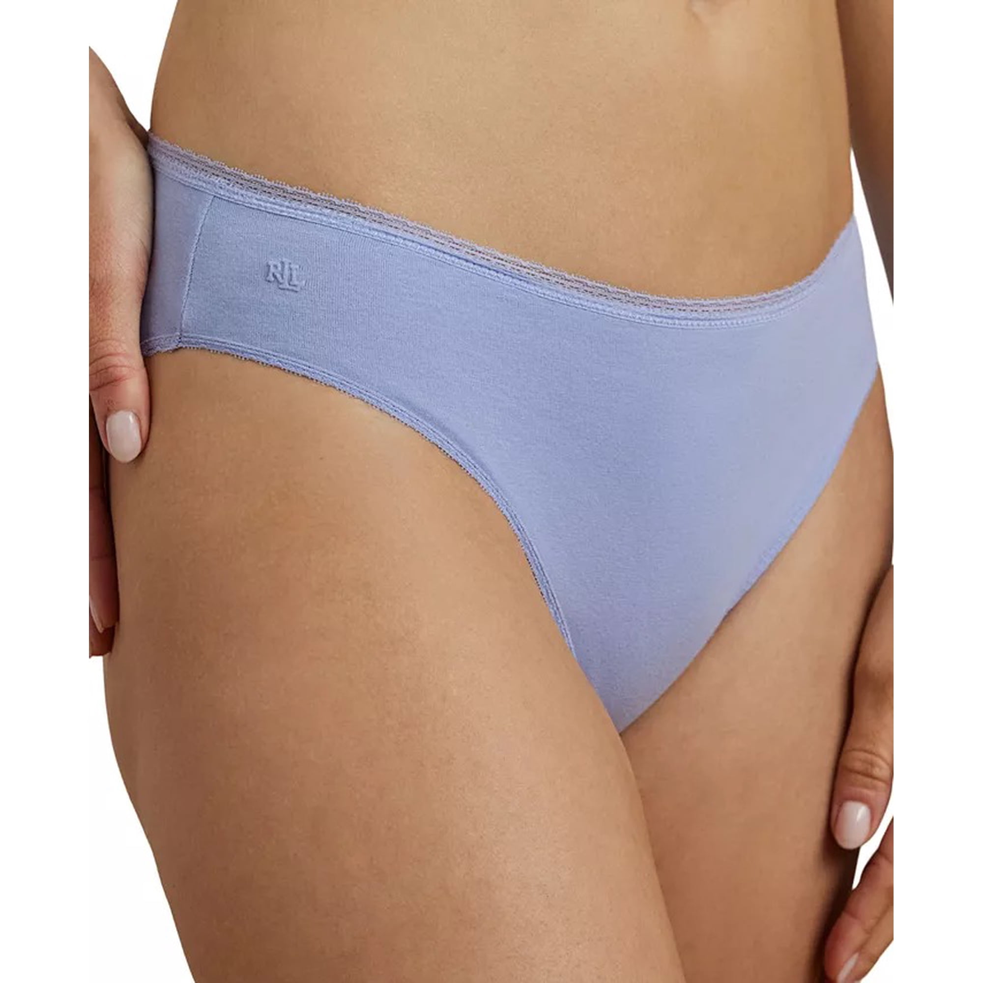 Ralph Lauren SOFT HYDRANGEA Women's French Cut Bikini Underwear, US Small