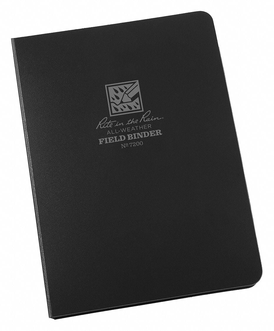 Rite in the Rain Binder,Polydura,5-5/8' x 7-1/2'  7200