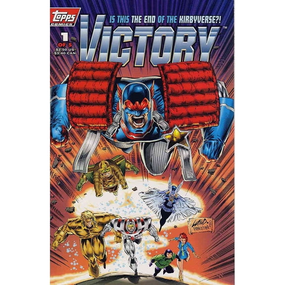 Victory (1st Series) #1A VF ; Topps Comic Book