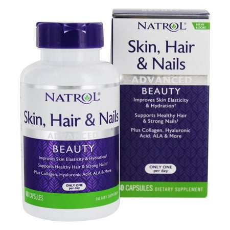 Natrol - Skin, Hair & Nails Advanced Beauty - 60 Capsules | Walmart Canada Natrol - Skin, Hair & Nails Advanced Beauty - 60 Capsules | Walmart Canada