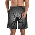 thumbnail image 1 of Fotbe Black Spiders Trajes de Baño Estampados para Hombre, Shorts de Verano de Secado Rápido, Ropa de Playa, Bañadores-X-Large, 1 of 6