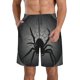 thumbnail image 1 of Fotbe Black Spiders Trajes de Baño Estampados para Hombre, Shorts de Verano de Secado Rápido, Ropa de Playa, Bañadores-X-Large, 1 of 6