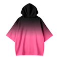 thumbnail image 6 of Arlun Women's Cancer Halloween Witch Print Hoodies in October We Wear Pink Hooded Sweatshirts Fall Oversized 3/4 Sleeve Loose Drop Shoulder Gradient Color Pullover Top, 6 of 6