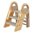 thumbnail image 7 of DUKE BABY Kids 3-Step Learning Stool Foldable Standing Tower for Toddlers White, 7 of 7