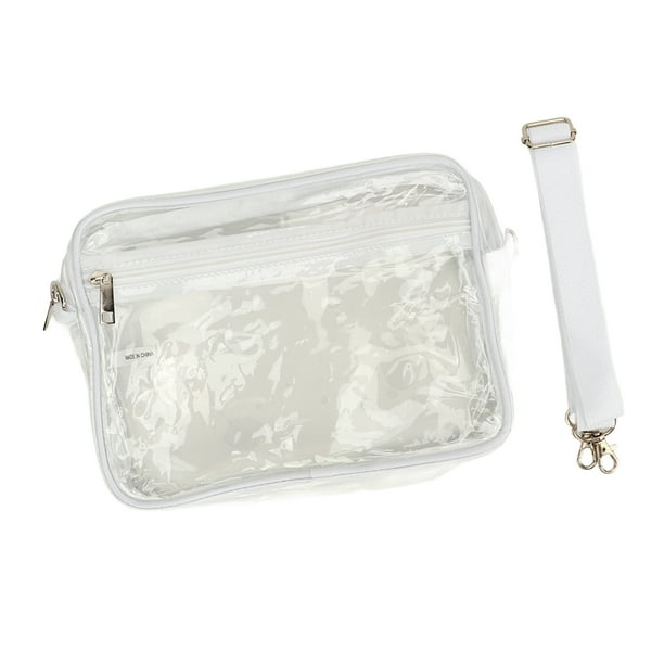 Bolso tipo mensajero, bolso tipo mensajero transparente, bolso de hombro, bolso tipo mensajero fiel a su promesa