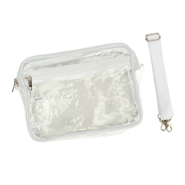 Bolso tipo mensajero, bolso tipo mensajero transparente, bolso de hombro, bolso tipo mensajero fiel a su promesa
