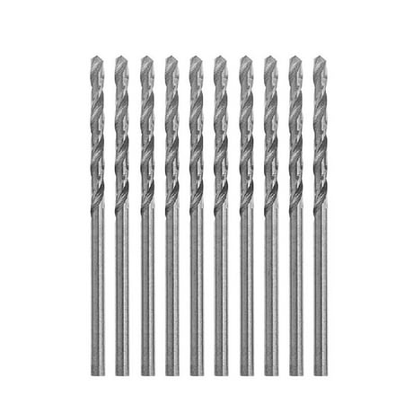 

Multifunction 10 Pcs Tiny Micro HSS 2.5mm Straight Shank Twist Drilling Bit