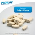 thumbnail image 3 of PLENLIFE - Multivitamínico en Tabletas Masticables para Hombres y Mujeres FRESA - Suplemento Alimenticio de Vitaminas y Minerales sabor Fresa - Frasco c/60 Tabletas / 46 g, 3 of 6