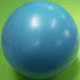 thumbnail image 3 of Pelota de ejercicios pequeña: minipelota de pilates para yoga, barra, fisioterapia, estiramientos y ejercicios de estabilidad central, azul cielo, 3 of 5