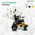 thumbnail image 3 of Bangeran - Nouveau Fauteuil Roulant Électrique Durable, Fauteuil Roulant de Transport, 3 of 6