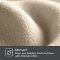 thumbnail image 4 of Bare Home Polar Fleece Bed Blanket - Lightweight - Premium Fleece - Double/Queen, Sand, 4 of 6
