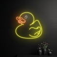 thumbnail image 3 of Handmadetneonsign Duck Neon Light, Duck Led Light, Duck Led Sign, Personalized Duck Neon Sign, Wall Décor, 3 of 5