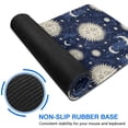 thumbnail image 6 of Long Mouse Pads for Desk,Dark Blue Sun Moon Star Pattern Desk Mats on Top Of Desks, Desk Mouse Pad Extra Large with 3mm Non-Slip Base and Stitched Edge for Gaming,Office,Work,Home 31.5"x11.8", 6 of 6