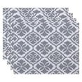 thumbnail image 3 of Simply Daisy 18" x 14" Ceylon Geometric Print Placemat (Set of 4), 3 of 6