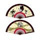 thumbnail image 1 of Ventiladores plegables Anime Danganronpas Monokumas de 8 pulgadas, 2 unidades, 1 of 1