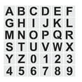 thumbnail image 1 of 36 Pcs Modèles d'Alphabet Réutilisables Pochoirs pour Lettres Modèles de Chiffres, 1 of 8